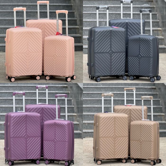 Разные размеры и модельки!Чемодан полипропилен на колесах,валіза,сумк