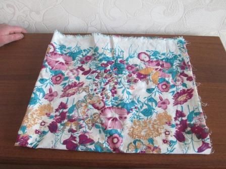 Продам отрез новой легкой натуральной ткани №1