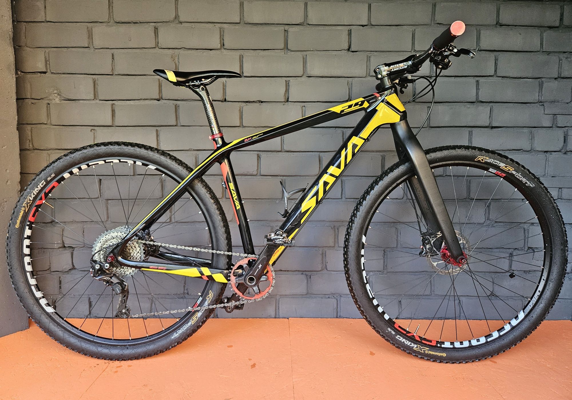 Карбоновый велосипед SAVA Deckaro 29" MTB Deore гидравлика