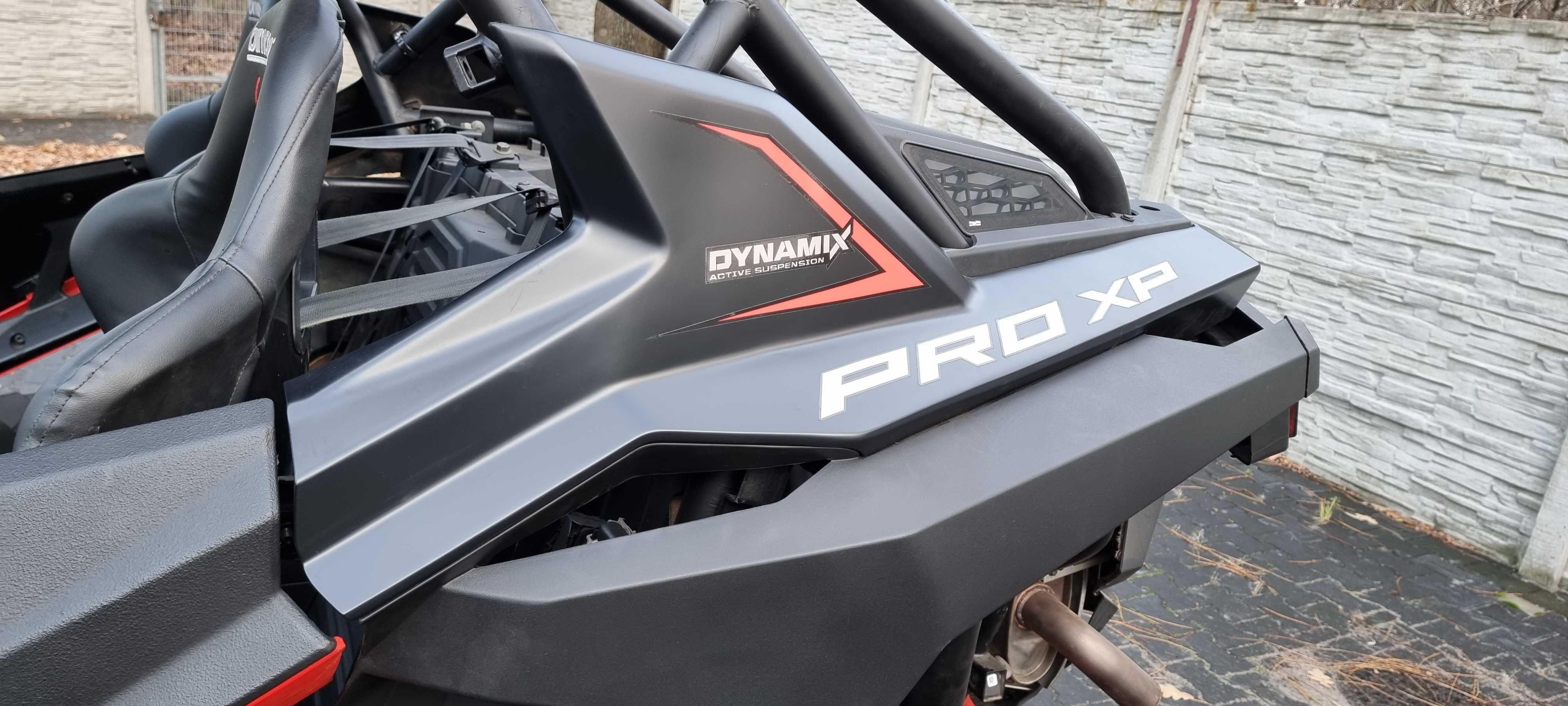 Polaris RZR Pro XP Ultimate 2020 aktywne zawieszenie kubełki