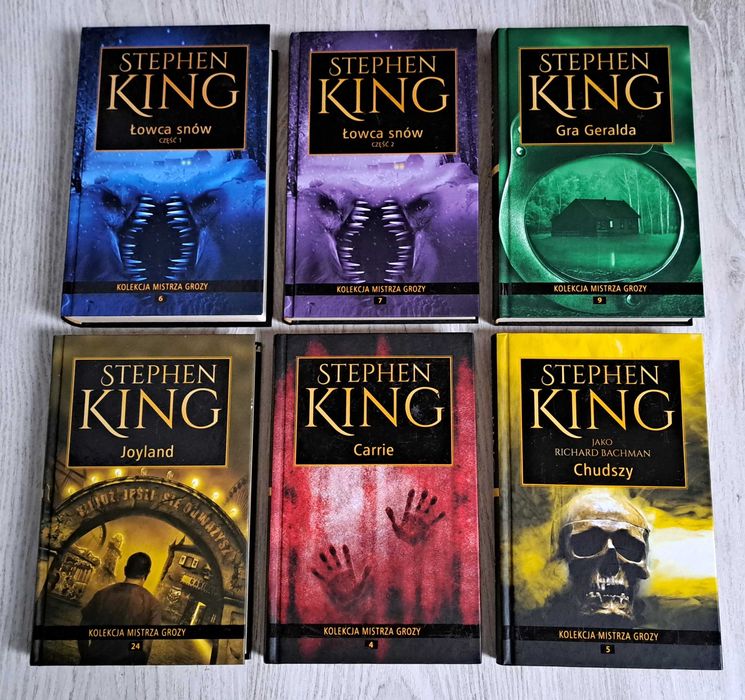 Stephen King Carrie Chudszy Łowca snów 2 tomy Gra Geralda Joyland