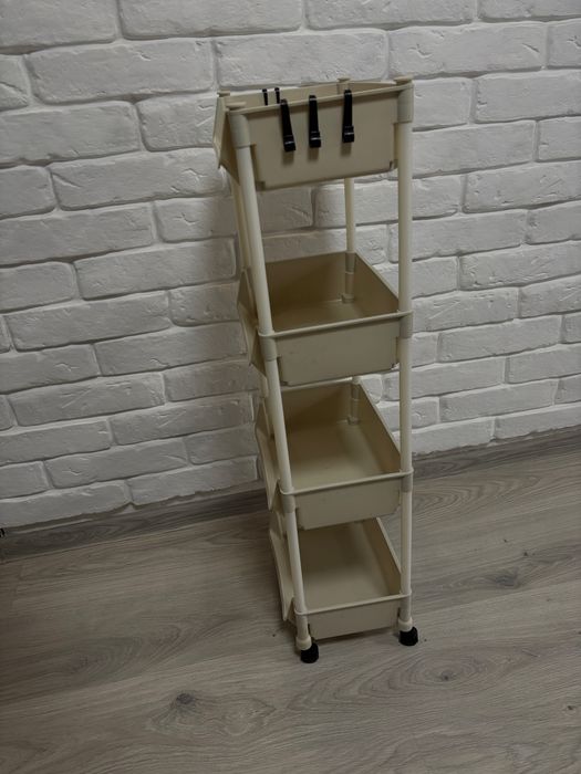 Етажерка стеллаж полка на колесиках