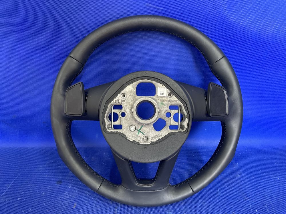 KIEROWNICA skórzana AUDI A3 8Y A1 Q2 multifunkcyjna ŁOPATKI DSG oem