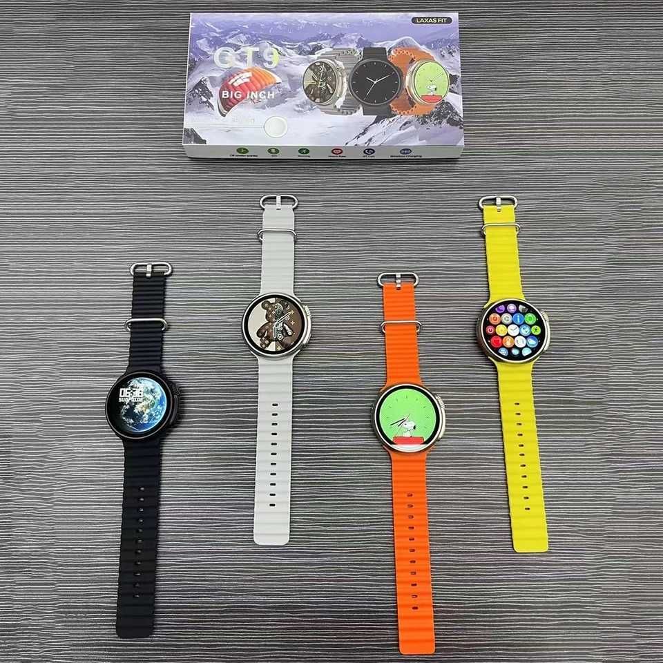 SmartWatch GT9 1,52 cala ekran HD  polskie menu.