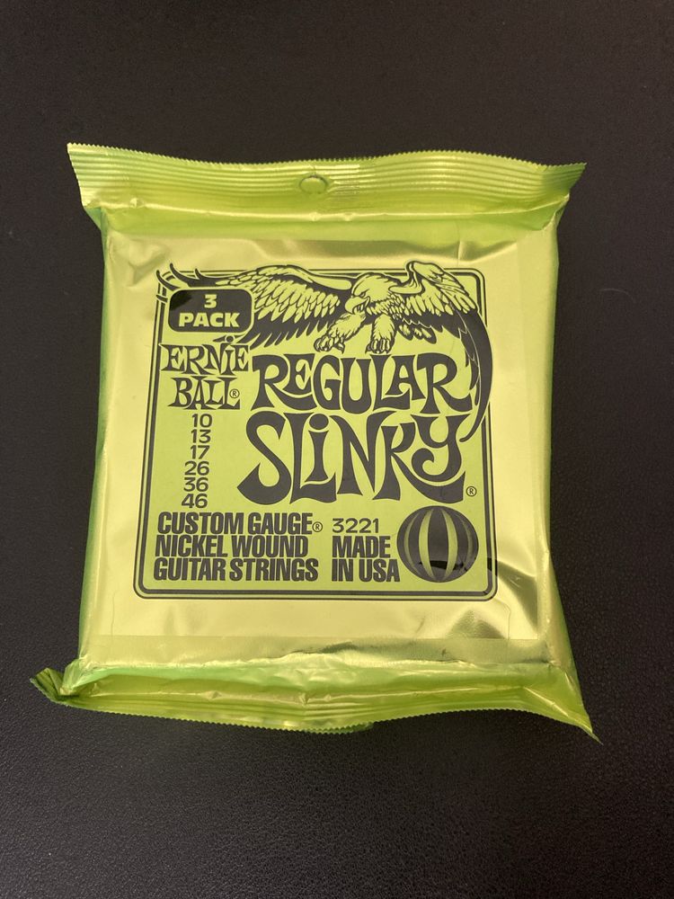 Cordas ernie ball slinky