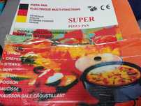 Grelhador eléctrico e Pizza Pan