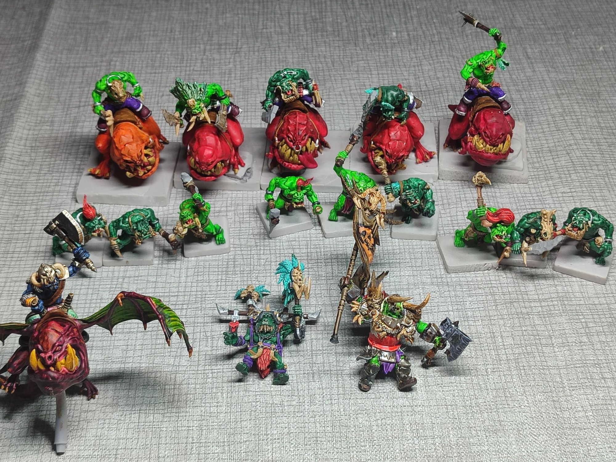Warhammer / Oddział orków.
