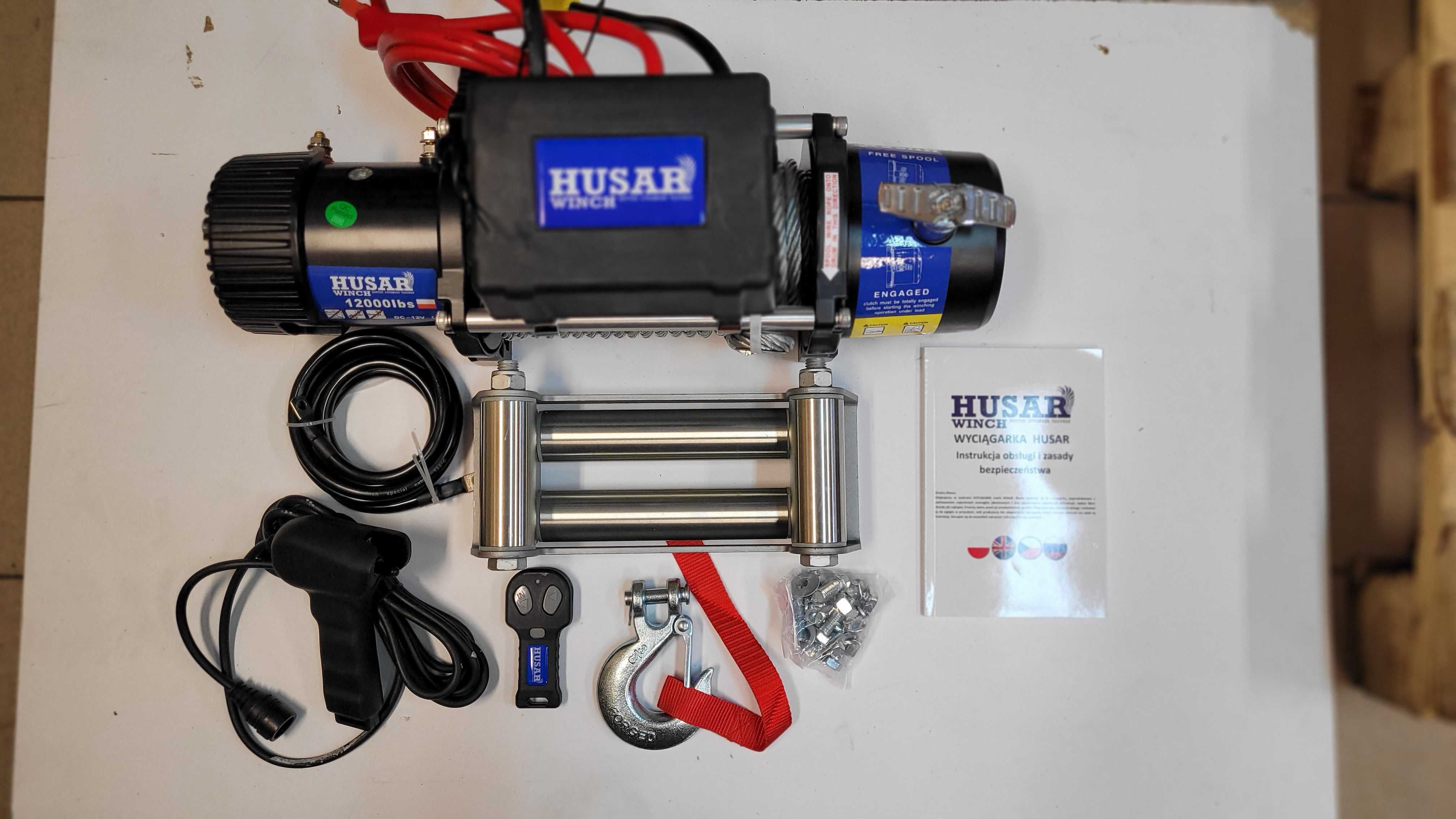 Wyciągarka Husar Winch BST 12000 HD 5.5T,do lawety,4x4,wciągarka