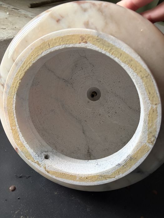 2 Candeeiros clássicos em mármore