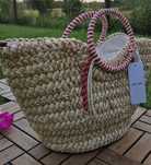 Piękna torba letnia koszyk boho handmade natura made in Italy