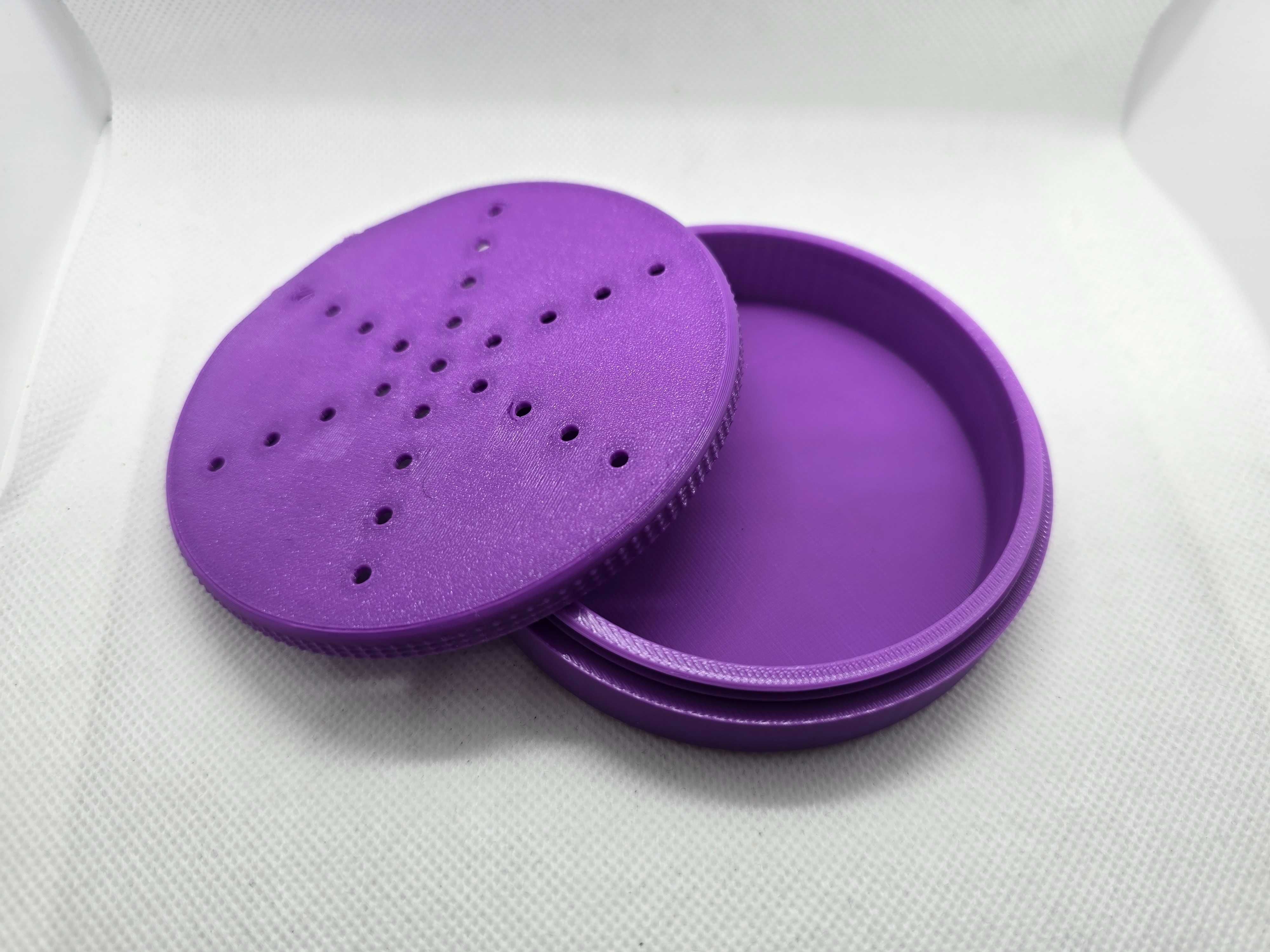Puszka do Nosework – MAXI 10 cm Fioletowy | Trening Węchowy Psa
