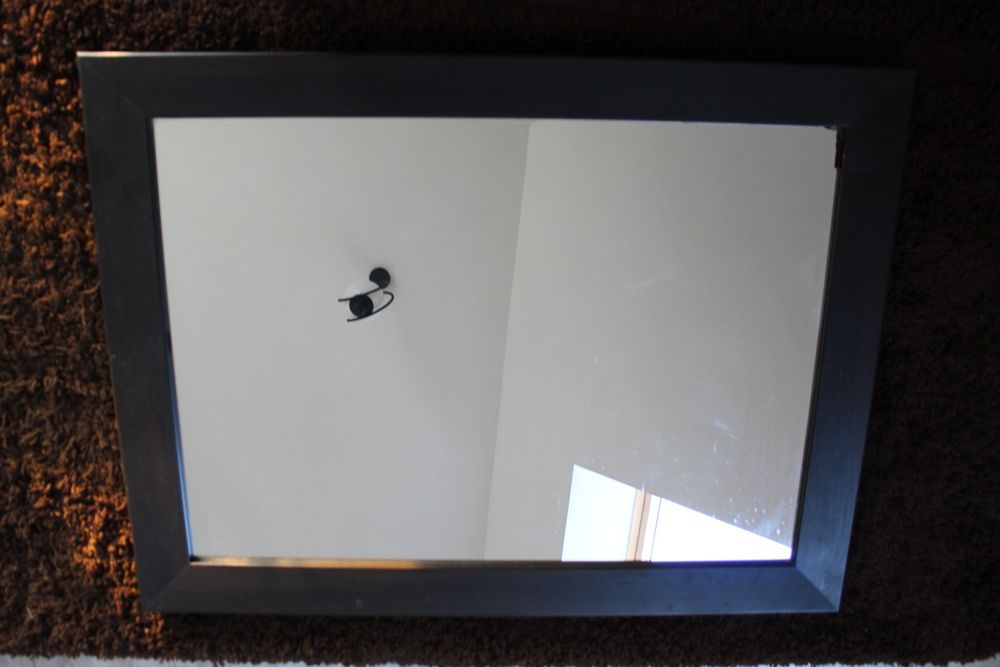 Duże lustro wenge largo brw