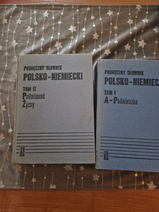 Podręczny słownik polsko-niemiecki tom 1 i 2,