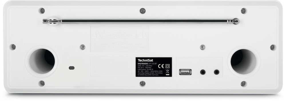 Radio sieciowe DAB+, FM TechniSat DigitRadio 371 CD BT