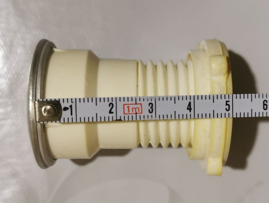 Глазок дверной с декоративной планкой,  СССР.