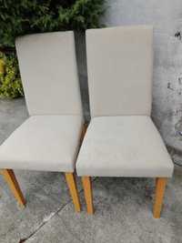 krzesła tapicerowane 2 sztuki