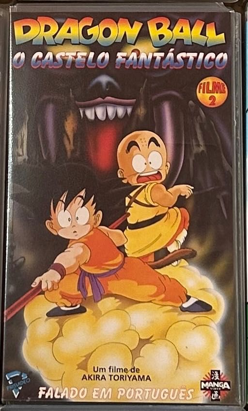VHS Dragon Ball O Castelo Fantástico (Filme 2) PT