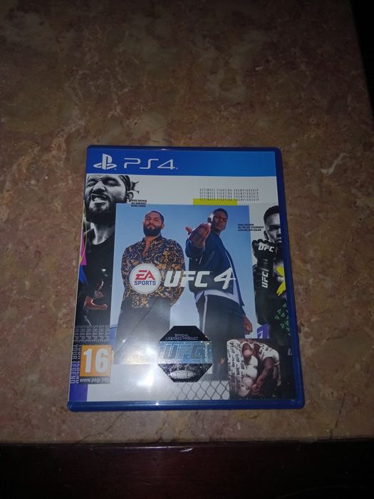 Jogos ps4 - ufc 4