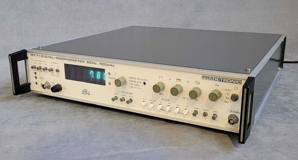 Pracitronic MV 71 Psophometer.