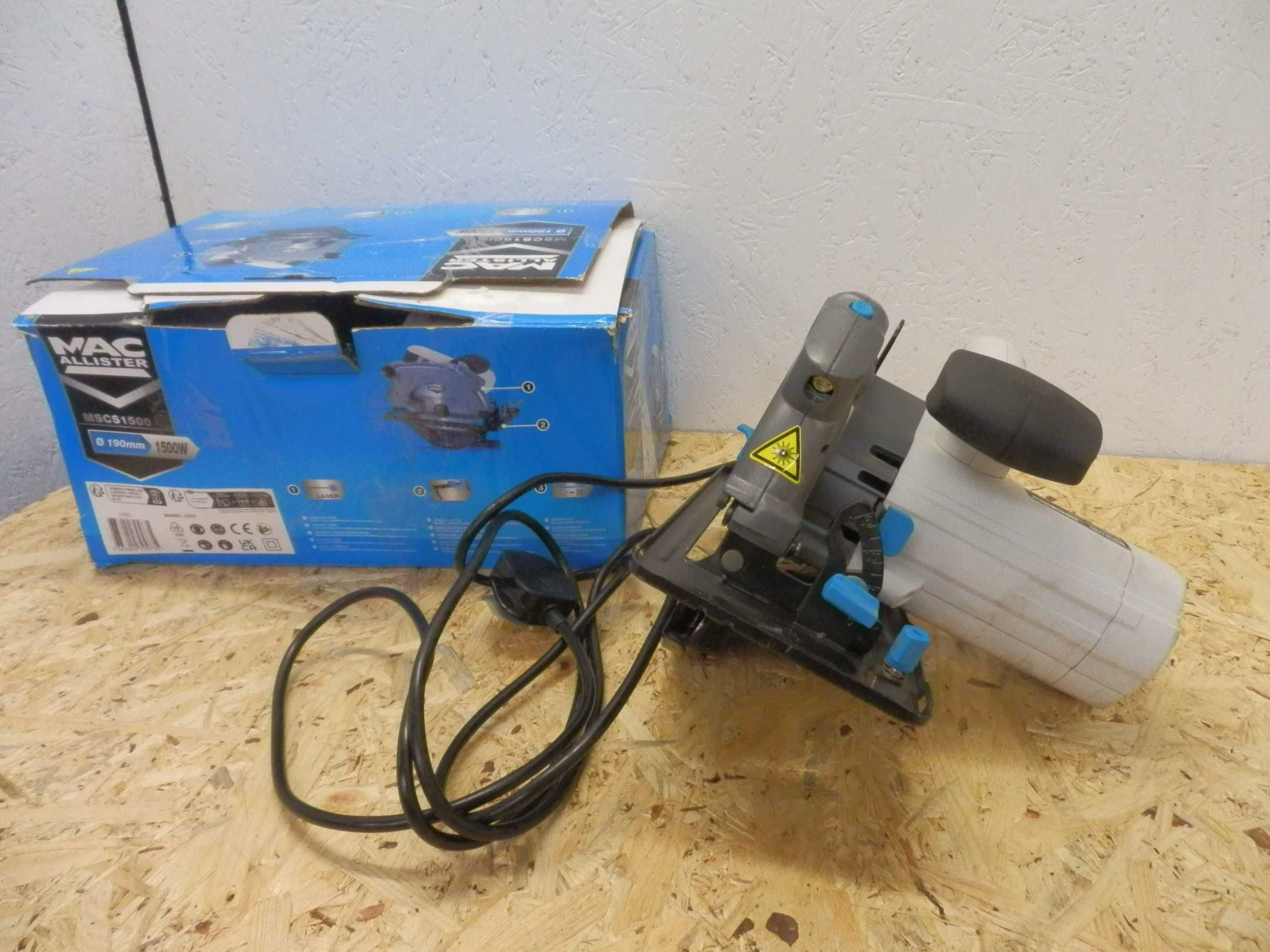 Pilarka tarczowa MacAllister 190 mm 1500 W