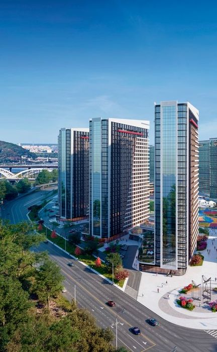 Продам видову на Дніпро 3к квартиру 96м2, ЖК Грейт ( Great ), 6 буд.