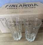 Szklanki Finlandia Long Drink 34cl 12 szt nowe szklanka