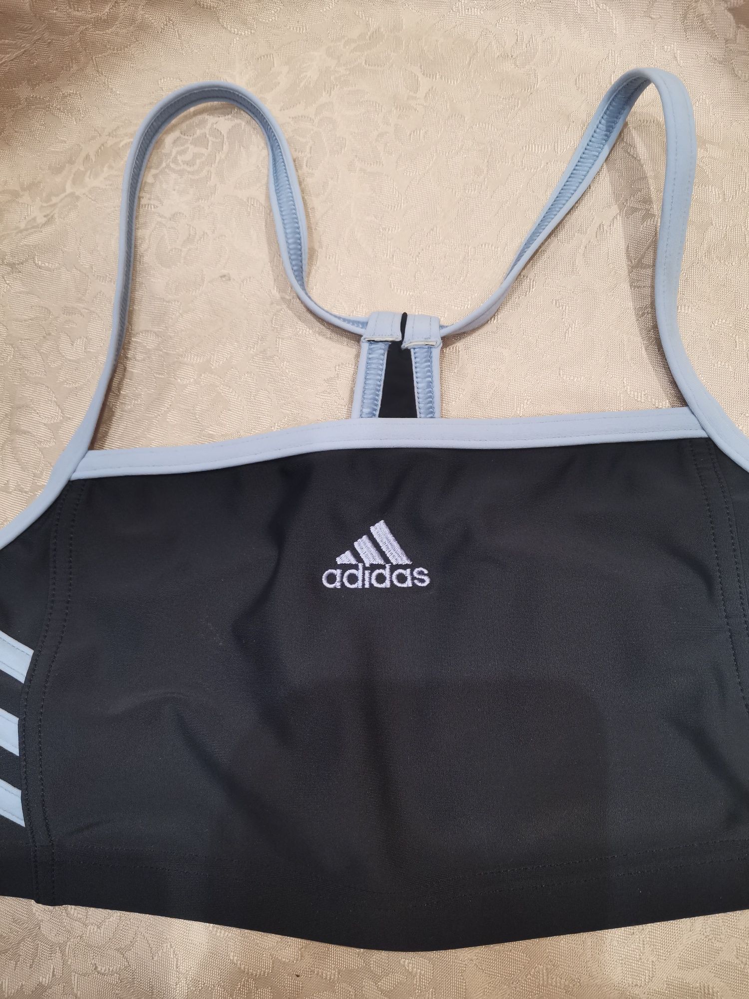 Top sportowy, stanik Adidas rozm S, siłownia, fitness , czarny