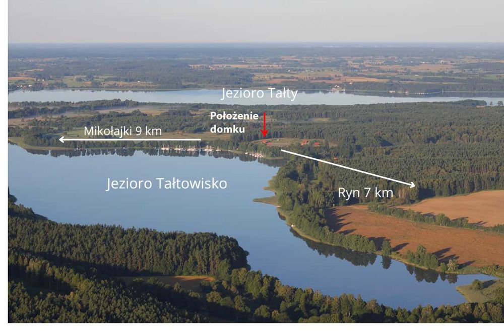 Mazury Domek Na SYLWESTRA 990 zł doba 8-10 Osób