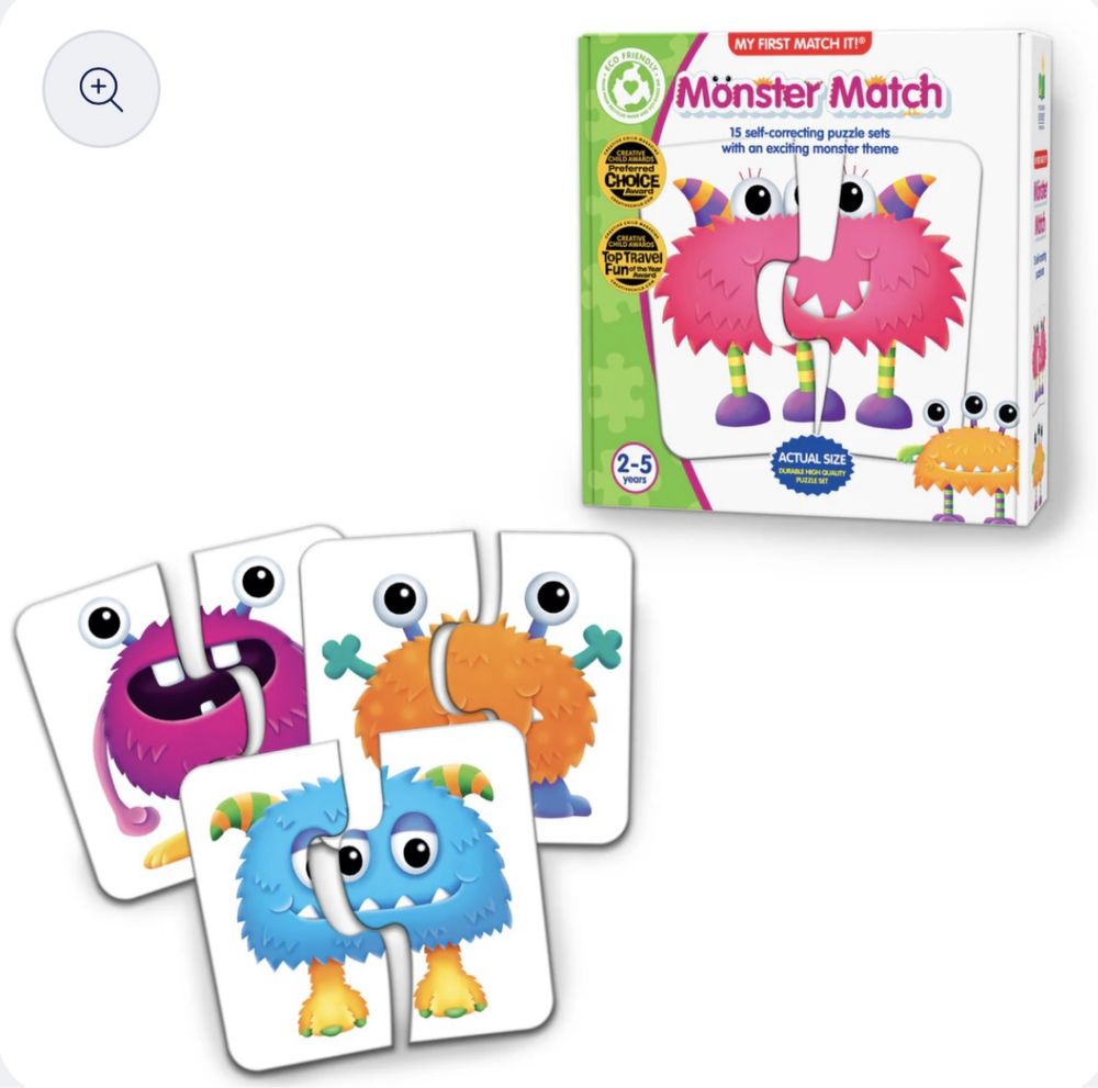 Puzzle pary potworki