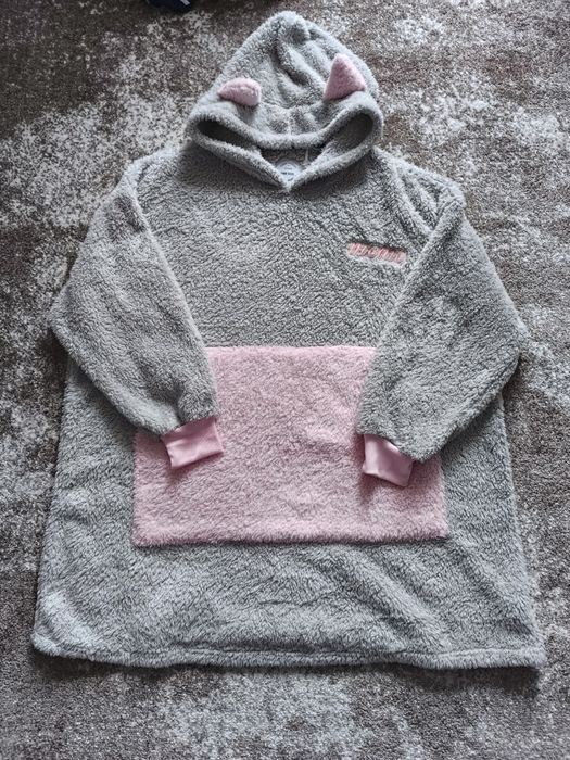 Тепла флісова домашня кофта піжама