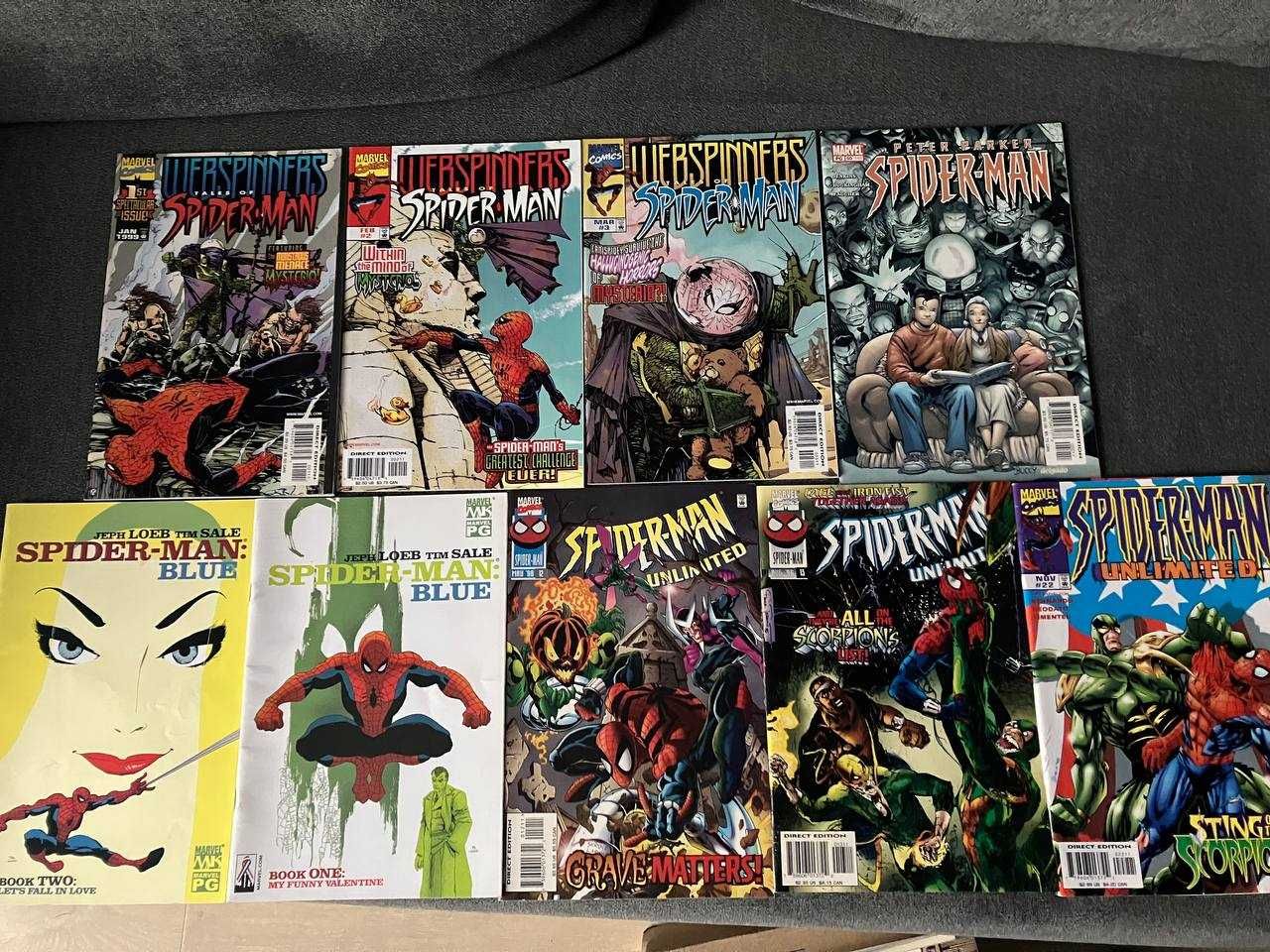 Продам комікси Spider-man, Людина-павук 18 випусків. Marvel. комикс