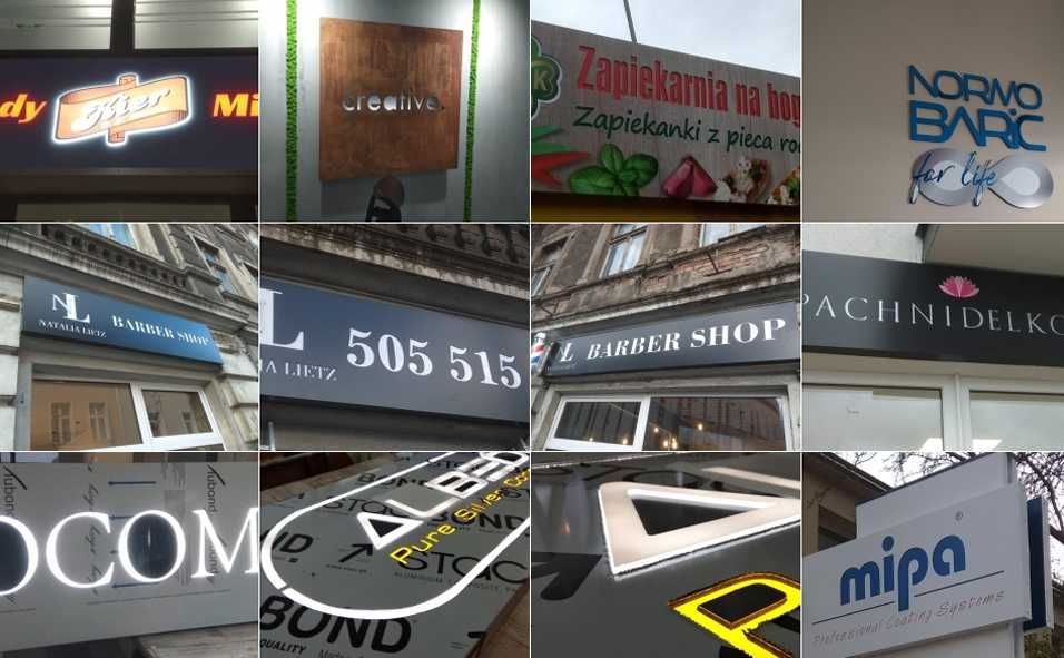 Druk Wielkoformatowy, Banery, Folia, Plakaty, REKLAMY, Oklejanie aut,