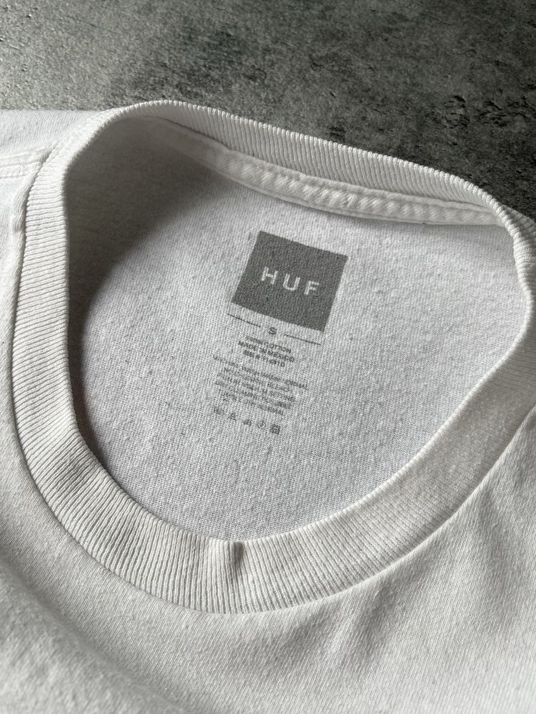 White Huf Tee Shirt