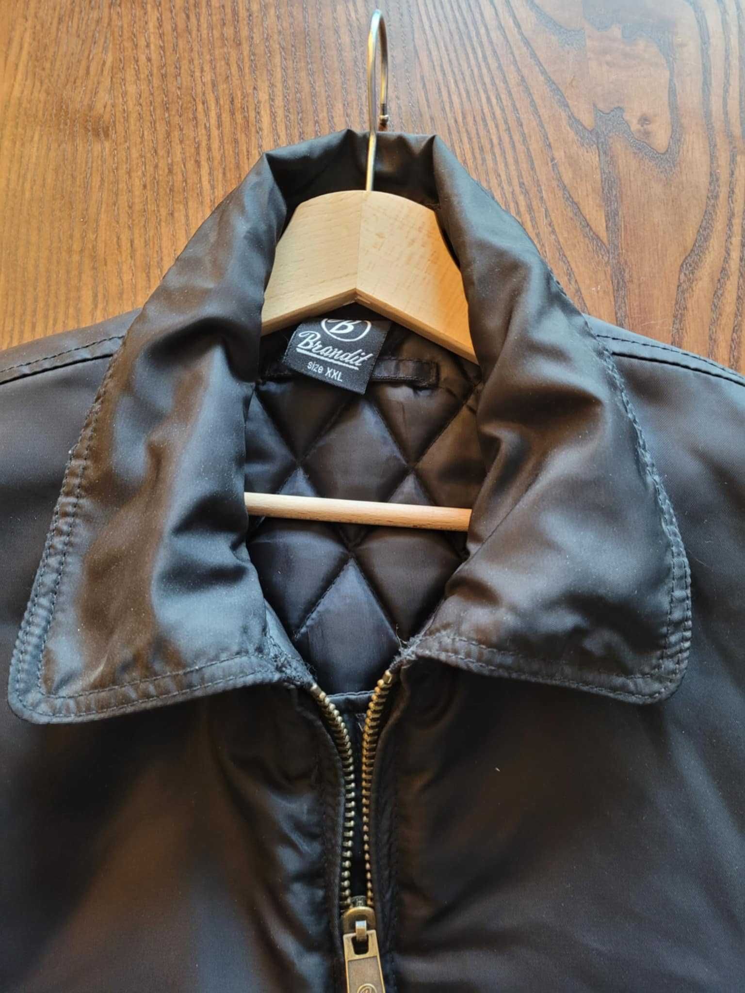 Kurtka typu Bomber, M1A Brandit, czarna, XXL