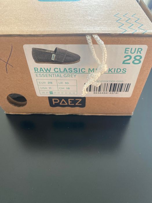 Sandalias Paez novas