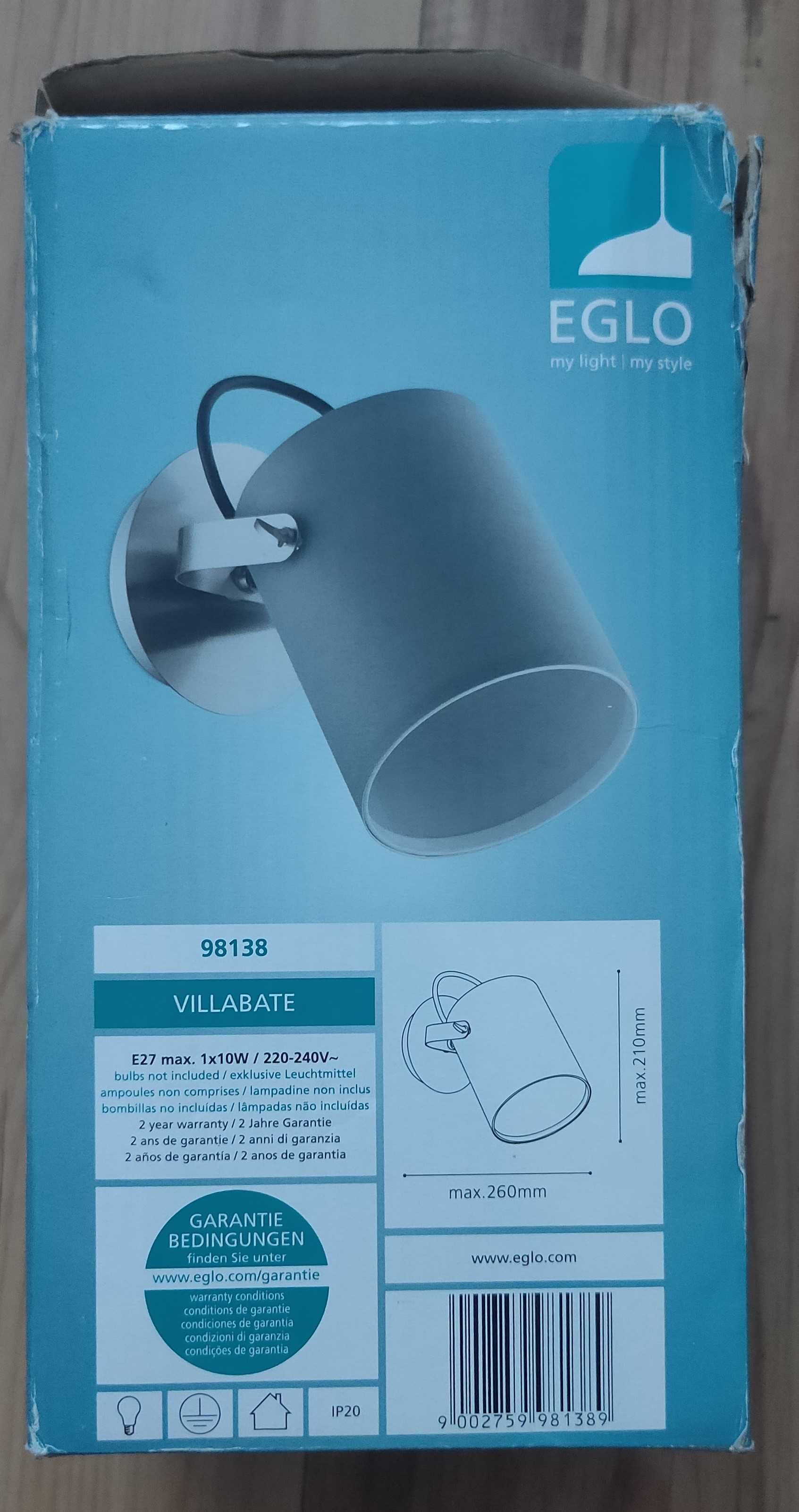 Eglo Villabate 98138 / lam py Led / Led / 
Lampy wiszące