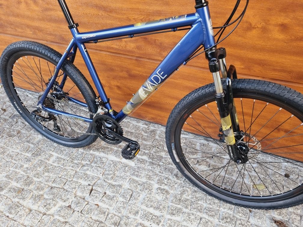 Apollo Evade 27.5, osprzęt Shimano, tarcze