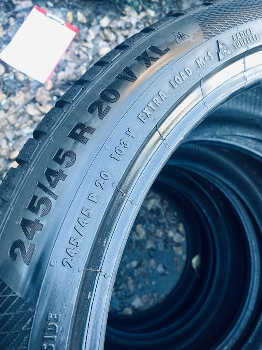 245 45 20 Continental TS 850 90-95% Зима 2023 Гарантія