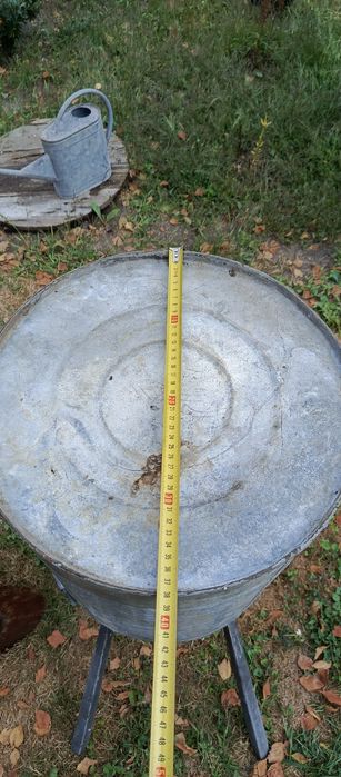 Ocynkowane stare elementy do ogrodu i nie tylko