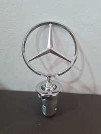 Эмблема на капот Mercedes прицел кузов W124,W123,W201,W126