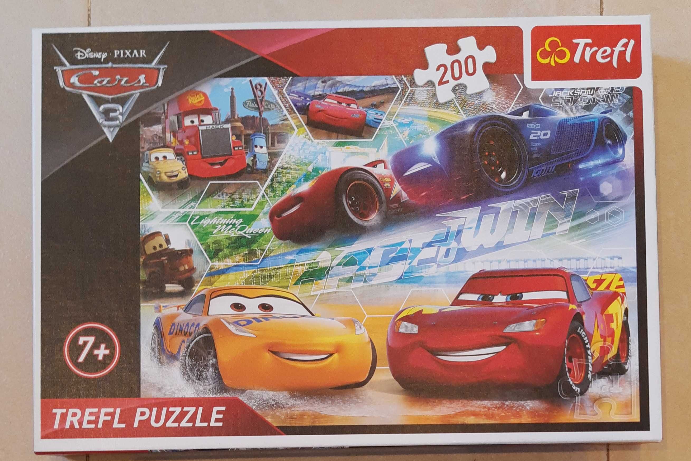 Puzzle Auta 200 Disney