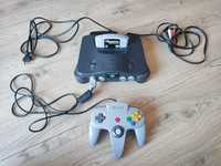 Nintendo 64 (PAL) - komplet (okablowanie, pad, gra)