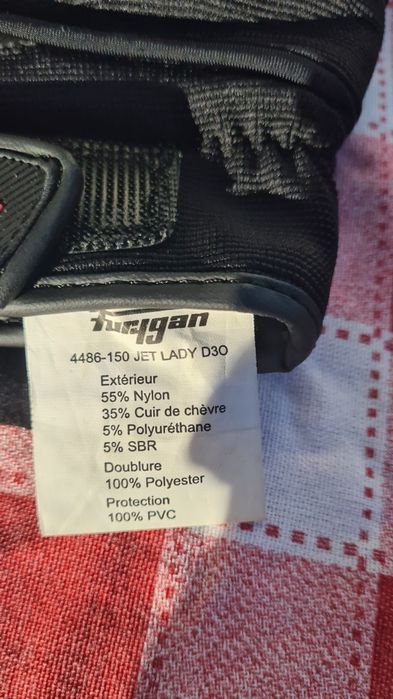 Luvas de verão para mota, tamanho M/7