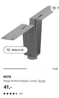 IKEA BESTA noga wzmacniana