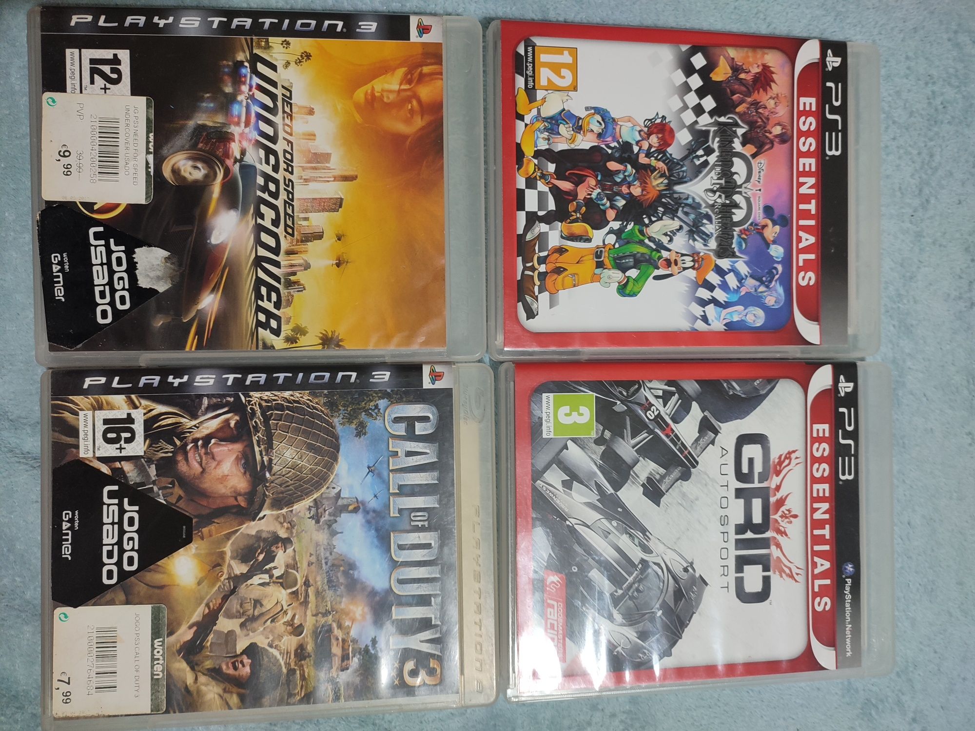 Jogos ps3 usados