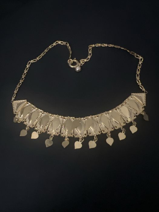 Naszyjnik obroza zloto 585