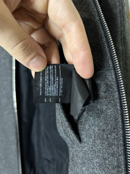 Куртка мужская бомбер из натуральной шерсти Balenciaga оригинал