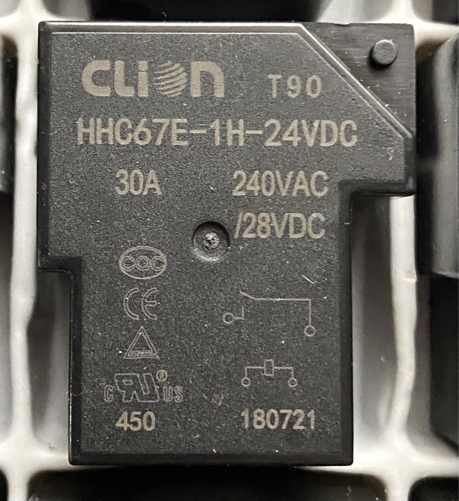 Реле CLION T90 HHC67E-1H-24VDC для сварочного инвертора