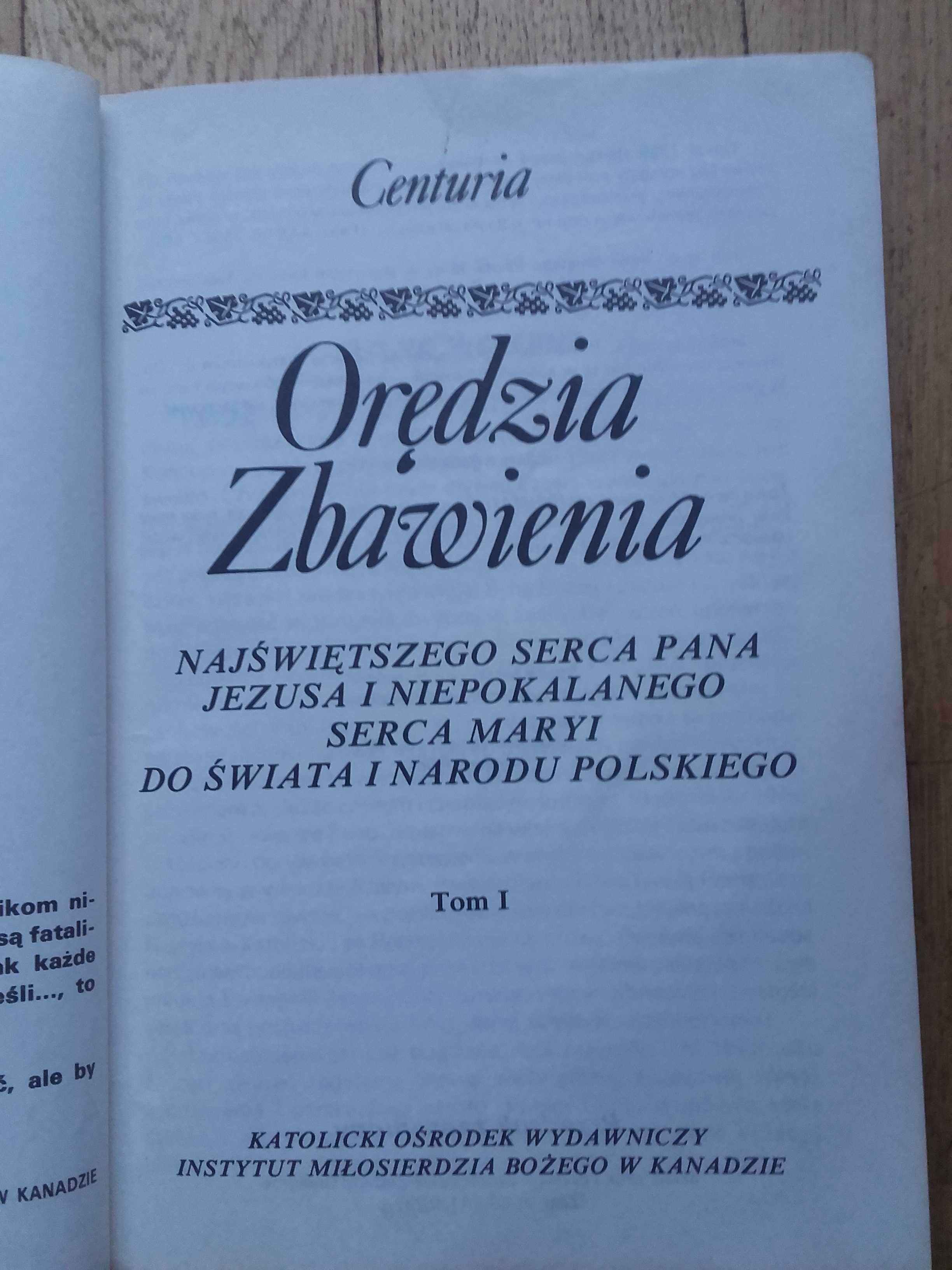 Centuria Orędzia Zbawienia tom 1 oraz tom 2