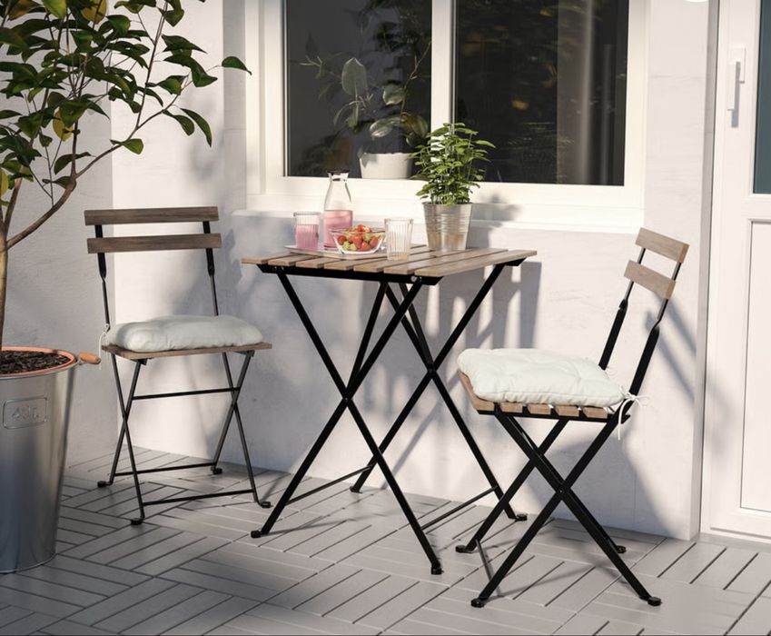 1 Mesa e 6 cadeiras esplanada Ikea